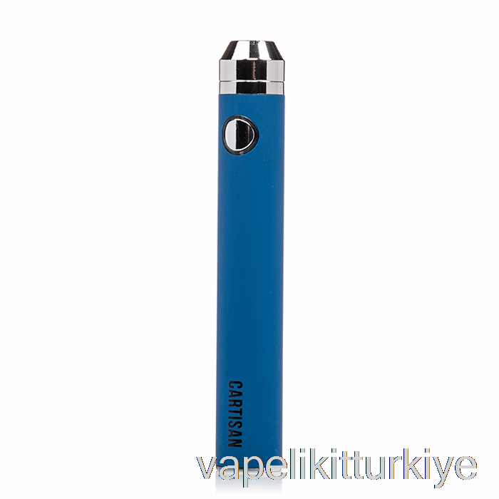 Elektronik Sigara Kalemi Vape Mate Cartisan Düğmesi Vv 1300 510 Pil Mavi